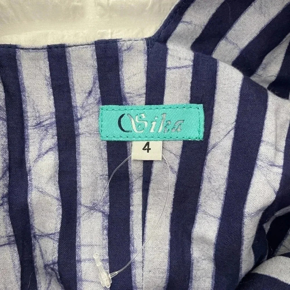 Sika Binata navy stripe romper - Picture 7 of 11